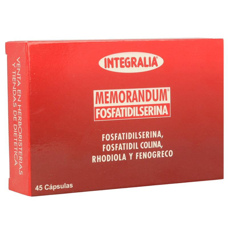 MEMORANDUM FOSFATIDILSERINA 45 CAPSULAS INTEGRALIA