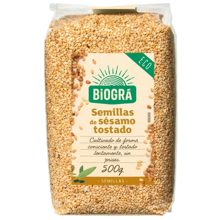 SESAMO TOSTADO 500Gr. BIOGRA