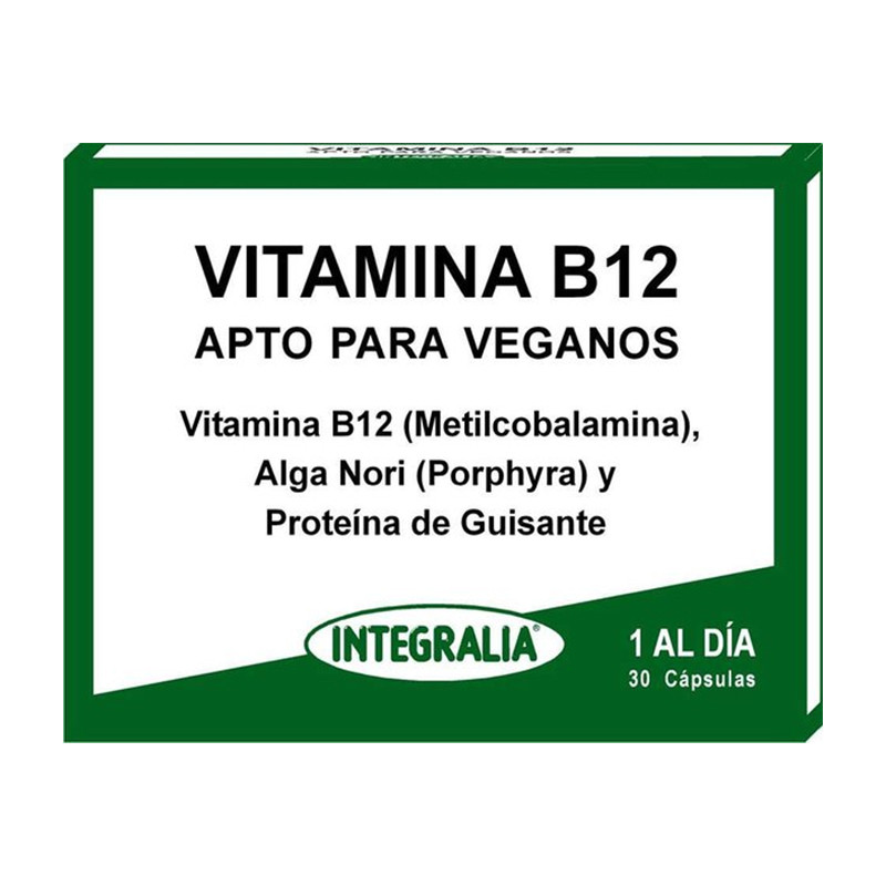 VITAMINA B12 VEGANA 30 CAPSULAS INTEGRALIA