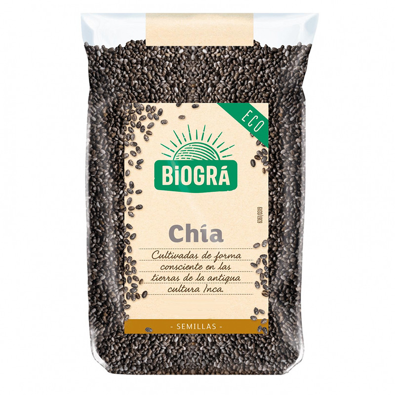 SEMILLAS DE CHIA 500Gr. BIOGRA