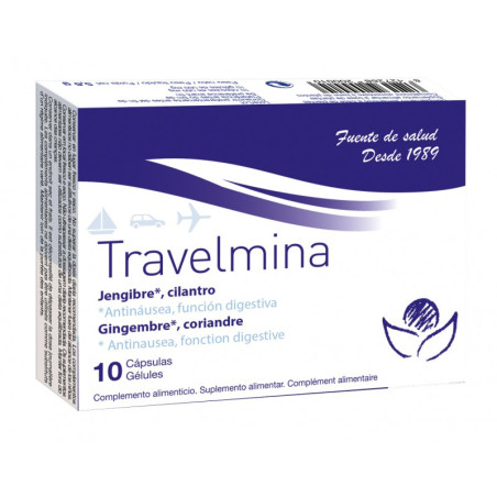 TRAVELMINA 10 CAPSULAS HERBETOM