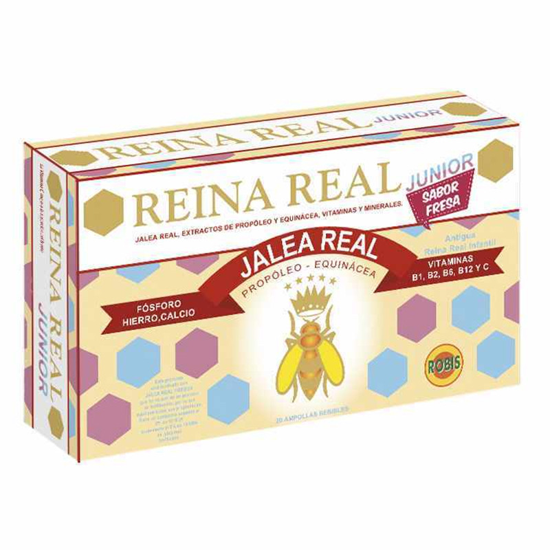 REINA REAL JUNIOR 20 AMPOLLAS ROBIS