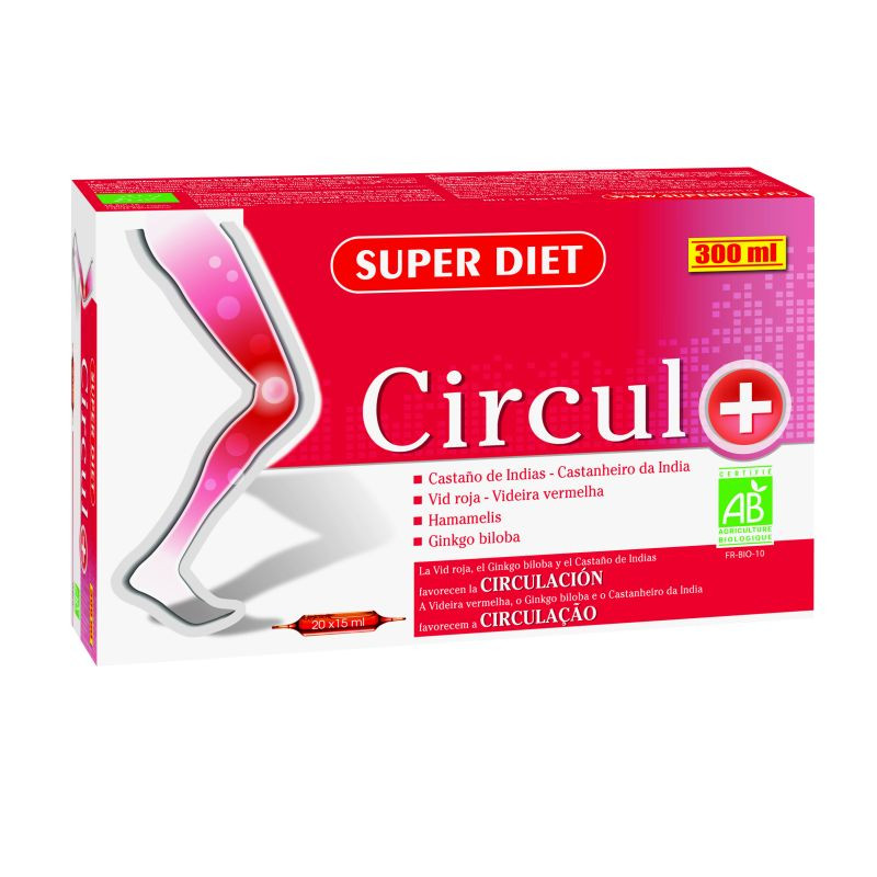 CIRCUL + BIO 20 AMPOLLAS SUPER DIET