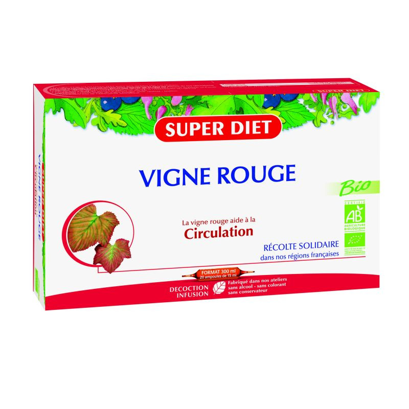 VID ROJA BIO 20 AMPOLLAS SUPER DIET