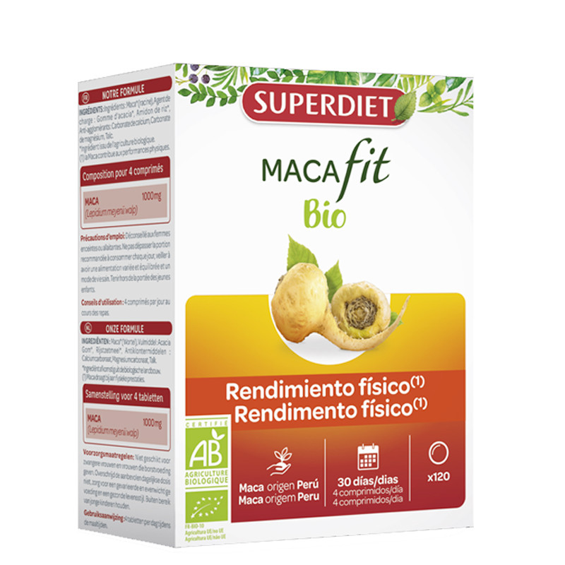 MACAFIT BIO 120 COMPRIMIDOS SUPERDIET