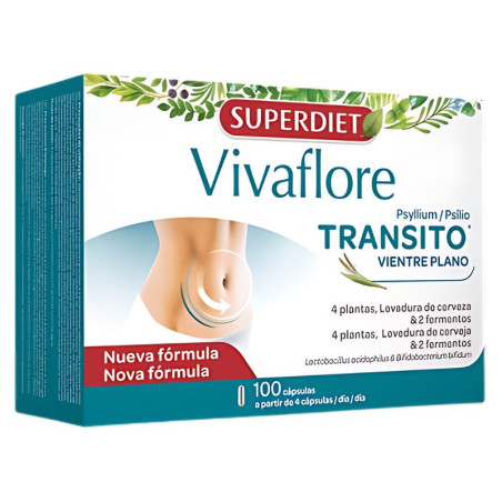 VIVAFLORE TRANSITO 100 CAPSULAS SUPERDIET