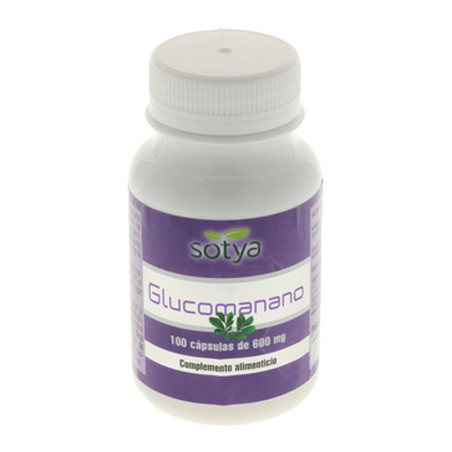 GLUCOMANANO 100 CAPSULAS VEGETALES DE 600Mg. SOTYA