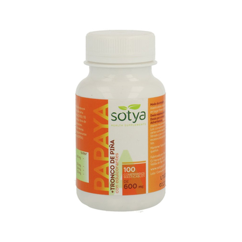 PAPAYA 100 COMPRIMIDOS DE 600Mg. SOTYA