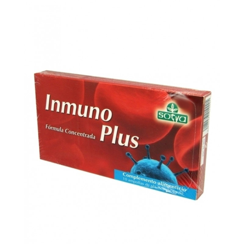 INMUNOPLUS 10 AMPOLLAS DE PLASTICO DE 10ML. SOTYA