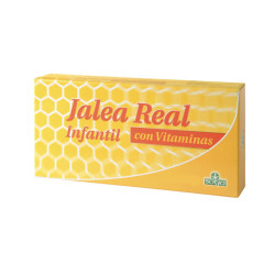 JALEA REAL INFANTIL 10 AMPOLLAS DE PLASTICO DE 10Ml. SOTYA