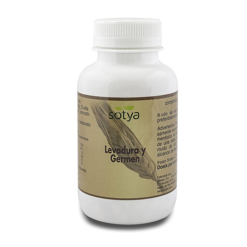 LEVADURA Y GERMEN 550 COMPRIMIDOS DE 600Mg. SOTYA