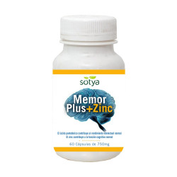 MEMOR PLUS 60 CAPSULAS VEGETALES DE 750Mg. SOTYA