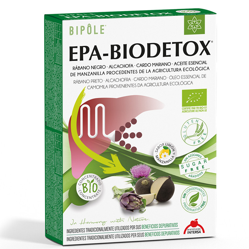 EPA-BIODETOX BIO 20 AMPOLLAS INTERSA