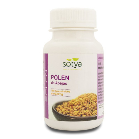 POLEN DE ABEJAS 100 COMPRIMIDOS DE 600Mg. SOTYA