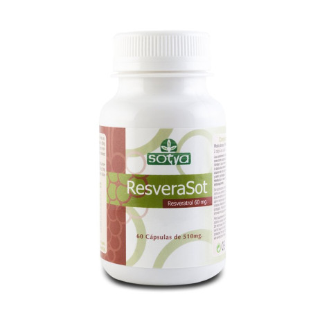 RESVERASOT 60 CAPSULAS DE 510Mg. SOTYA