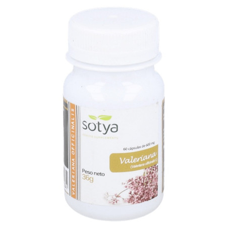 VALERIANA 60 CAPSULAS DE 600Mg. SOTYA