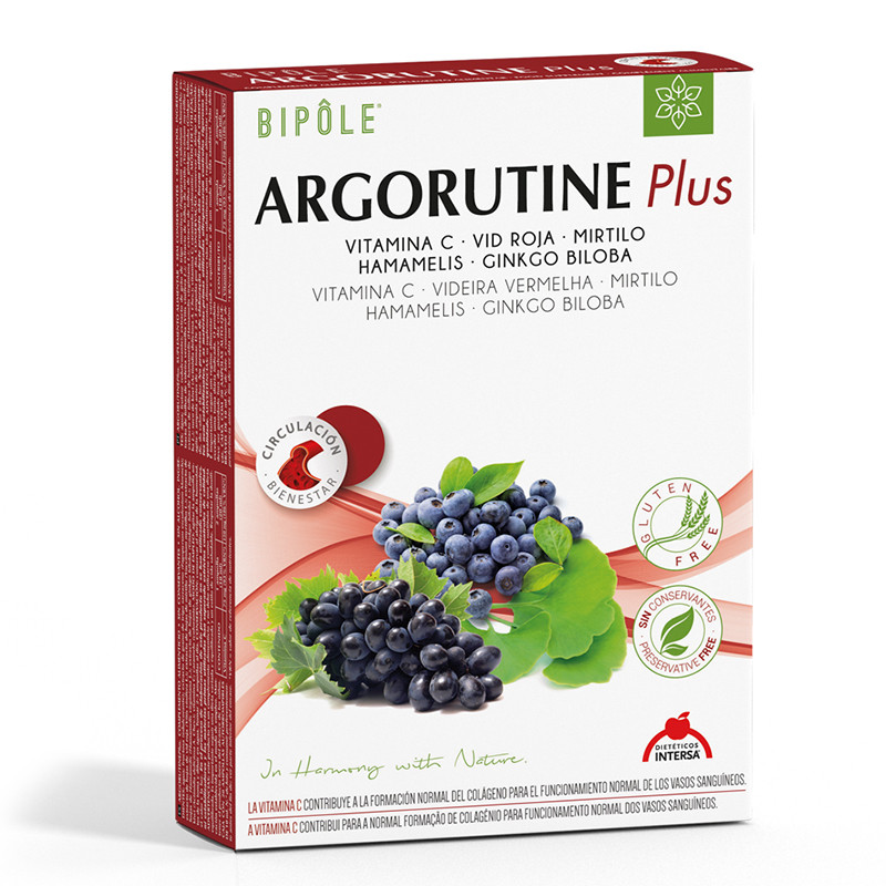 ARGORUTINE-PLUS 20 AMPOLLAS INTERSA