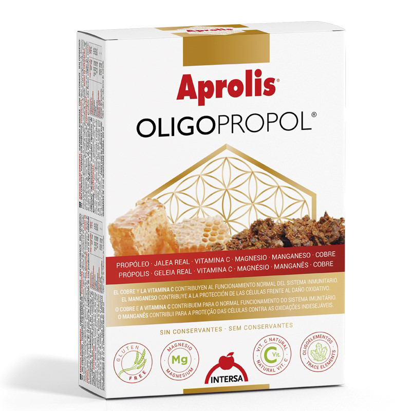 APROLIS OLIGO-PROPOL 20 AMPOLLAS INTERSA