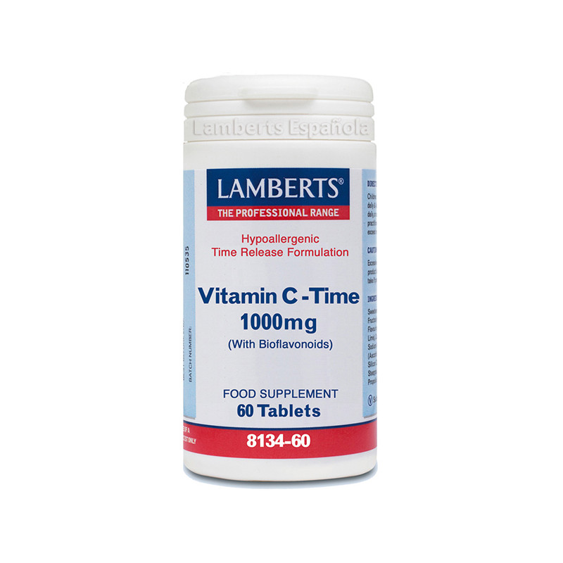 VITAMINA C 1.000Mg. LIBERACION SOSTENIDA 60 TABLETAS LAMBERTS