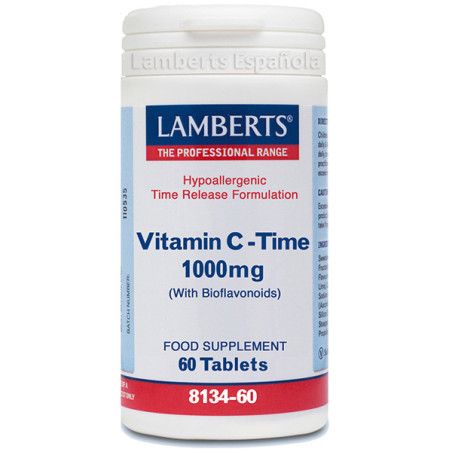 VITAMINA C 1.000Mg. LIBERACION SOSTENIDA 60 TABLETAS LAMBERTS