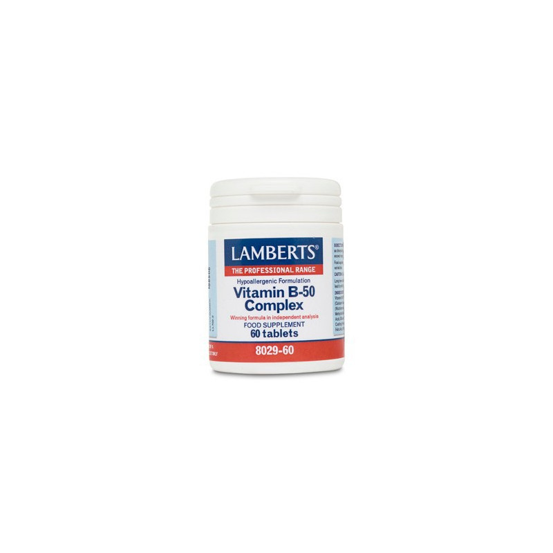 COMPLEJO B50 60 TABLETAS LAMBERTS