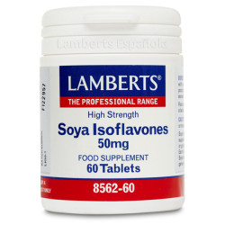 ISOFLAVONAS DE SOJA 50Mg. 60 TABLETAS LAMBERTS