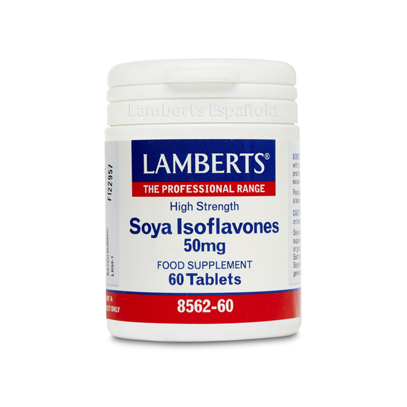 ISOFLAVONAS DE SOJA 50Mg. 60 TABLETAS LAMBERTS