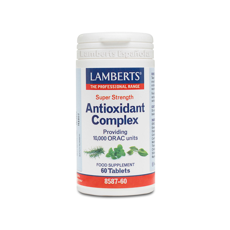 COMPLEJO DE ANTIOXIDANTES 10.000 ORAC 60 TABLETAS LAMBERTS