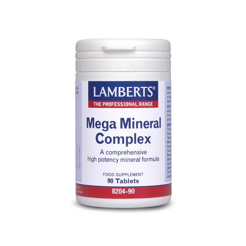 MEGA MINERAL COMPLEX 90 TABLETAS LAMBERTS