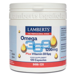 OMEGA 3, 6 y 9 120 CAPSULAS LAMBERTS