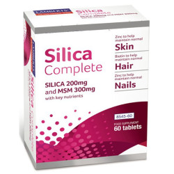 SILICA COMPLETE (CABELLO, PIEL Y UÑAS) 60 TABLETAS LAMBERTS