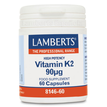 VITAMINA K2 60 CAPSULAS LAMBERTS