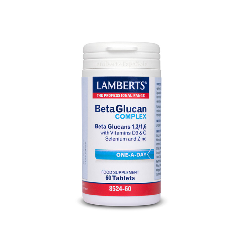 BETA GLUCAN COMPLEX 60 TABLETAS LAMBERTS