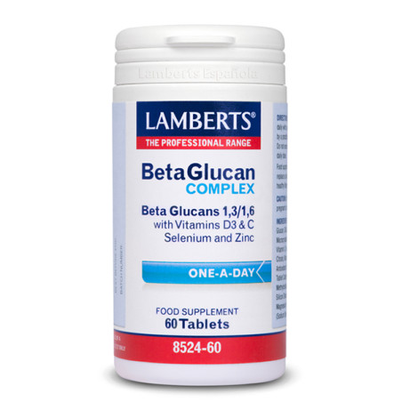 BETA GLUCAN COMPLEX 60 TABLETAS LAMBERTS