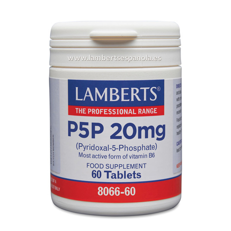 P5P 20Mg. 60 TABLETAS LAMBERTS