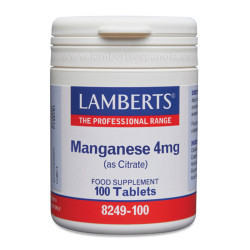 MANGANESO 100 TABLETAS LAMBERTS