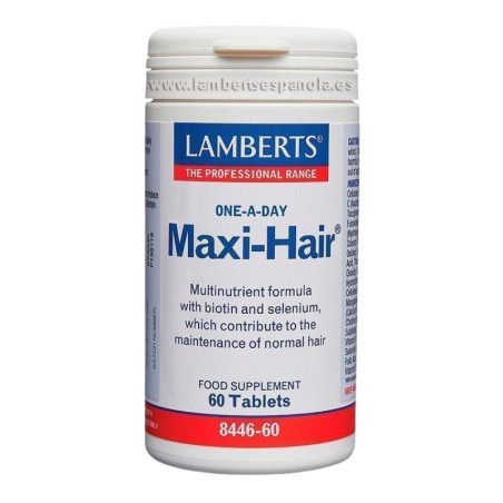 MAXI HAIR 60 CAPSULAS LAMBERTS