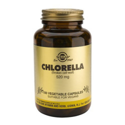 CLORELLA 100 CAPSULAS VEGETALES SOLGAR