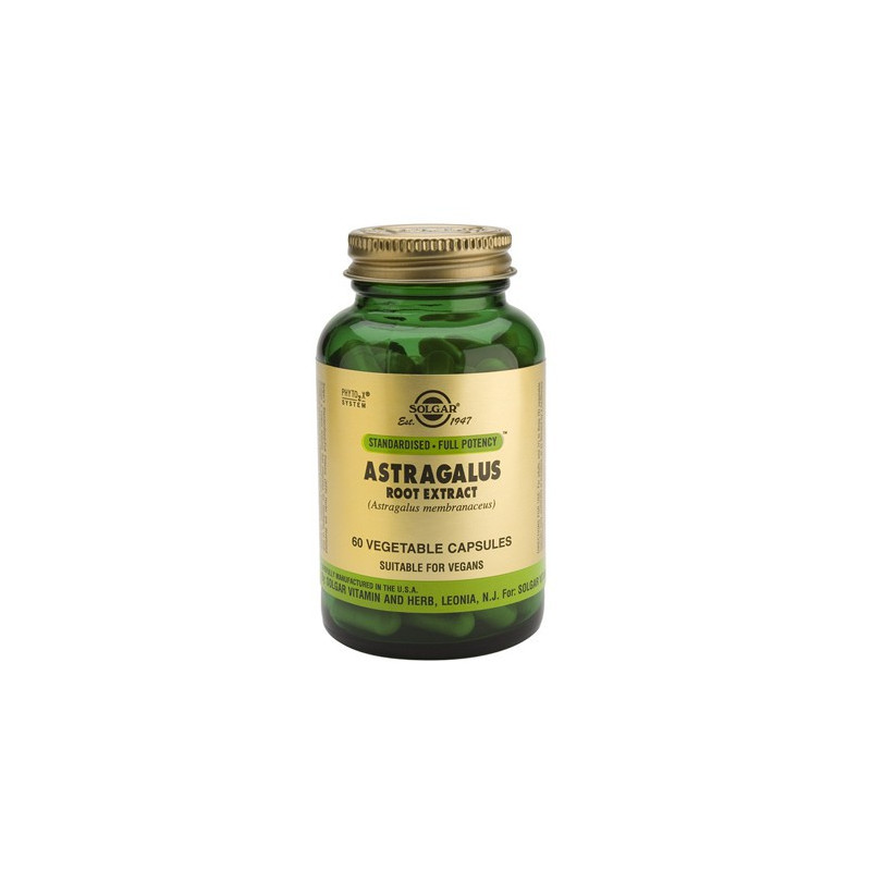 ASTRAGALUS EXTRACTO DE RAIZ 60 CAPSULAS VEGETALES SOLGAR