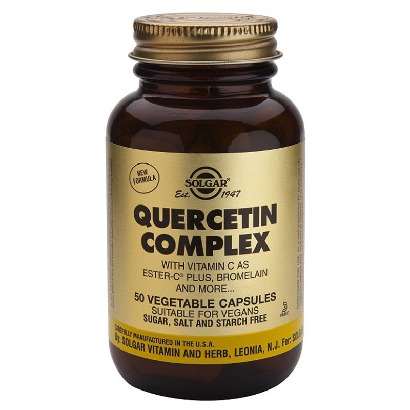 QUERCITINA COMPLEX 50 CAPSULAS VEGETALES SOLGAR