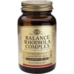 BALANCE RODIOLA COMPLEX 60 CAPSULAS SOLGAR