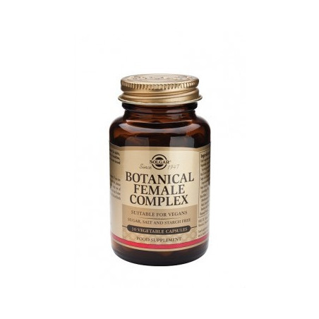 BOTANICAL FEMALE COMPLEX 30 CAPSULAS VEGETALES SOLGAR