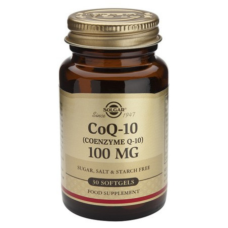 COENZIMA CoQ-10 100 MG 30 CAPSULAS SOLGAR