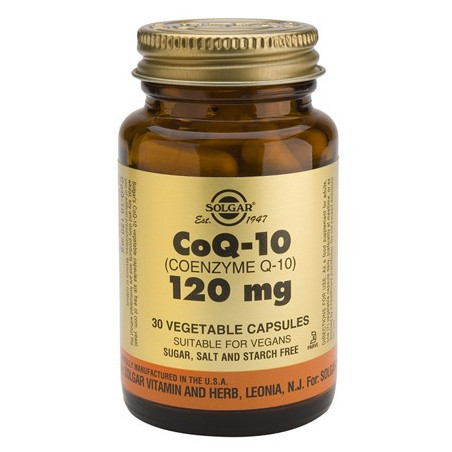 COENZIMA CoQ-10 120 MG 30 CAPSULAS SOLGAR