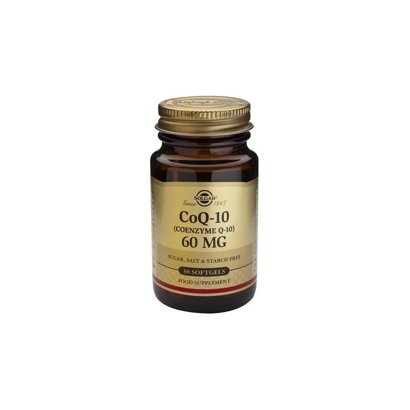 COENZIMA CoQ-10 60 MG 60 CAPSULAS VEGETALES SOLGAR