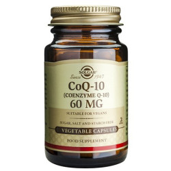 COENZIMA CoQ-10 60 MG EN ACEITE 30 CAPSULAS VEGETALES SOLGAR