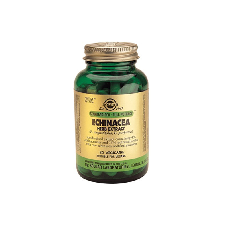 EQUINACEA 60 CAPSULAS VEGETALES SOLGAR