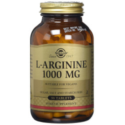 L-ARGININA 1000 MG 90 CAPSULAS SOLGAR