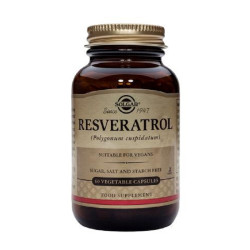 RESVERATROL 60 CAPSULAS VEGETALES SOLGAR