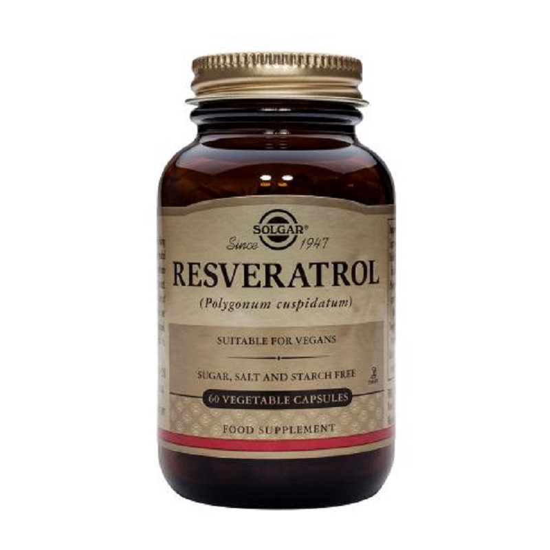 RESVERATROL 60 CAPSULAS VEGETALES SOLGAR